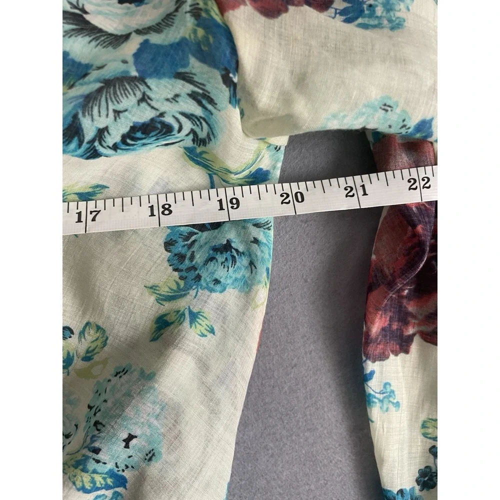 For Love & Lemons Skivvies Naughty Robe Floral OS Cover Up Light Airy Bell Sleev